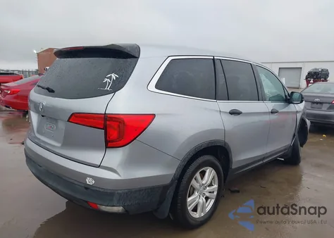 2016 Honda Pilot Lx из США, поврежденный, VIN 5FNYF5H11GB009247